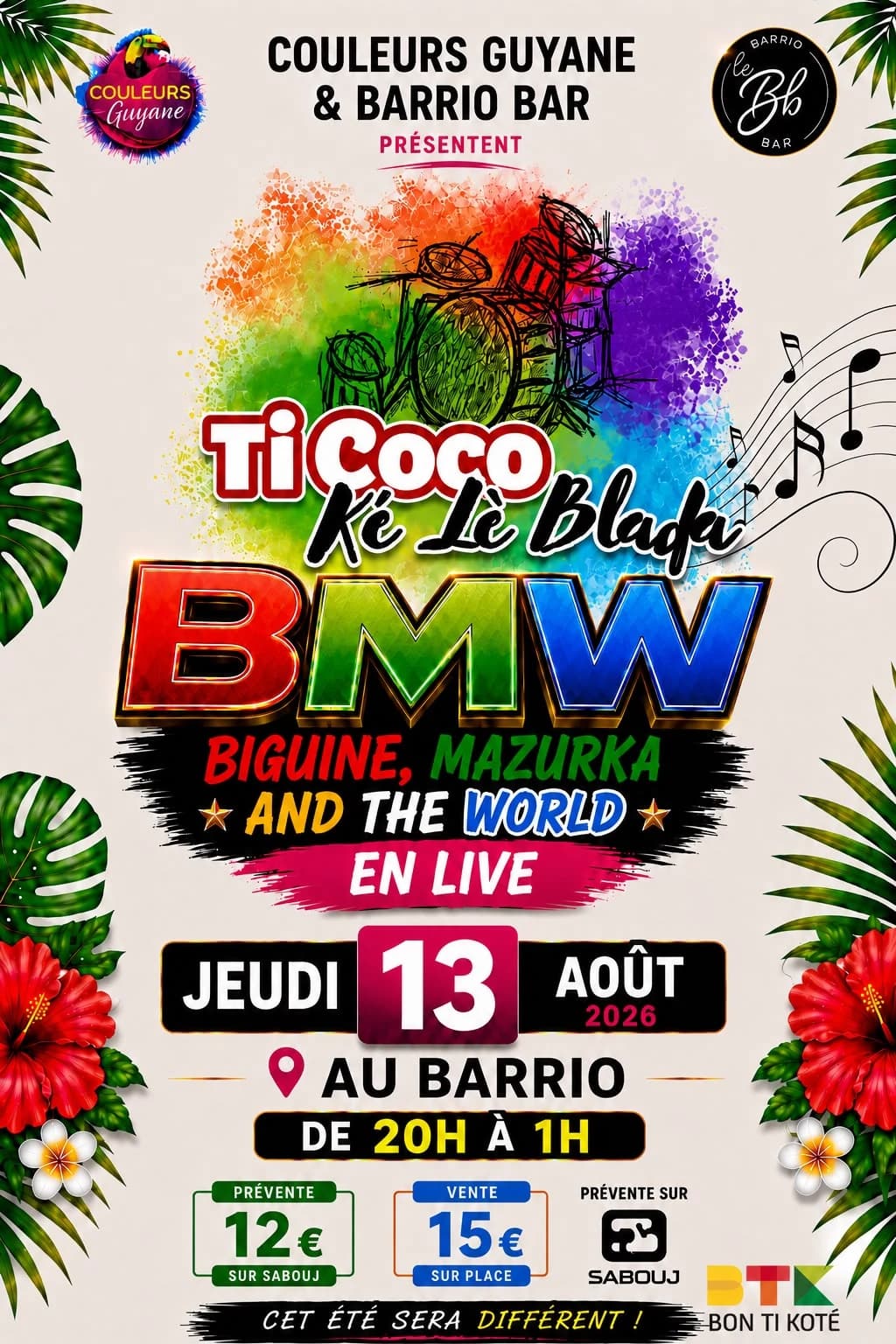 Ti Coco Ké Lè Blada — BMW en live