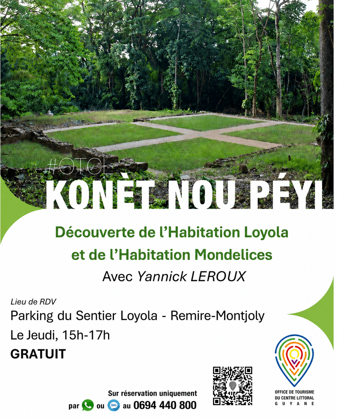 Konèt Nou Péyi – Découverte de l'Habitation Loyola et de l'Habitation Mondelices