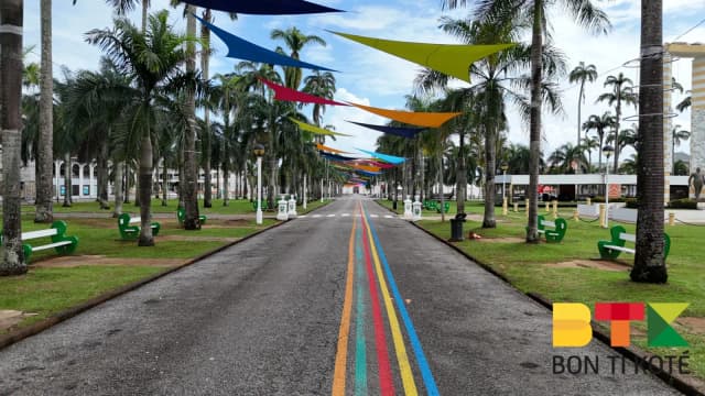 La Place des Palmistes, Cayenne — photo 1