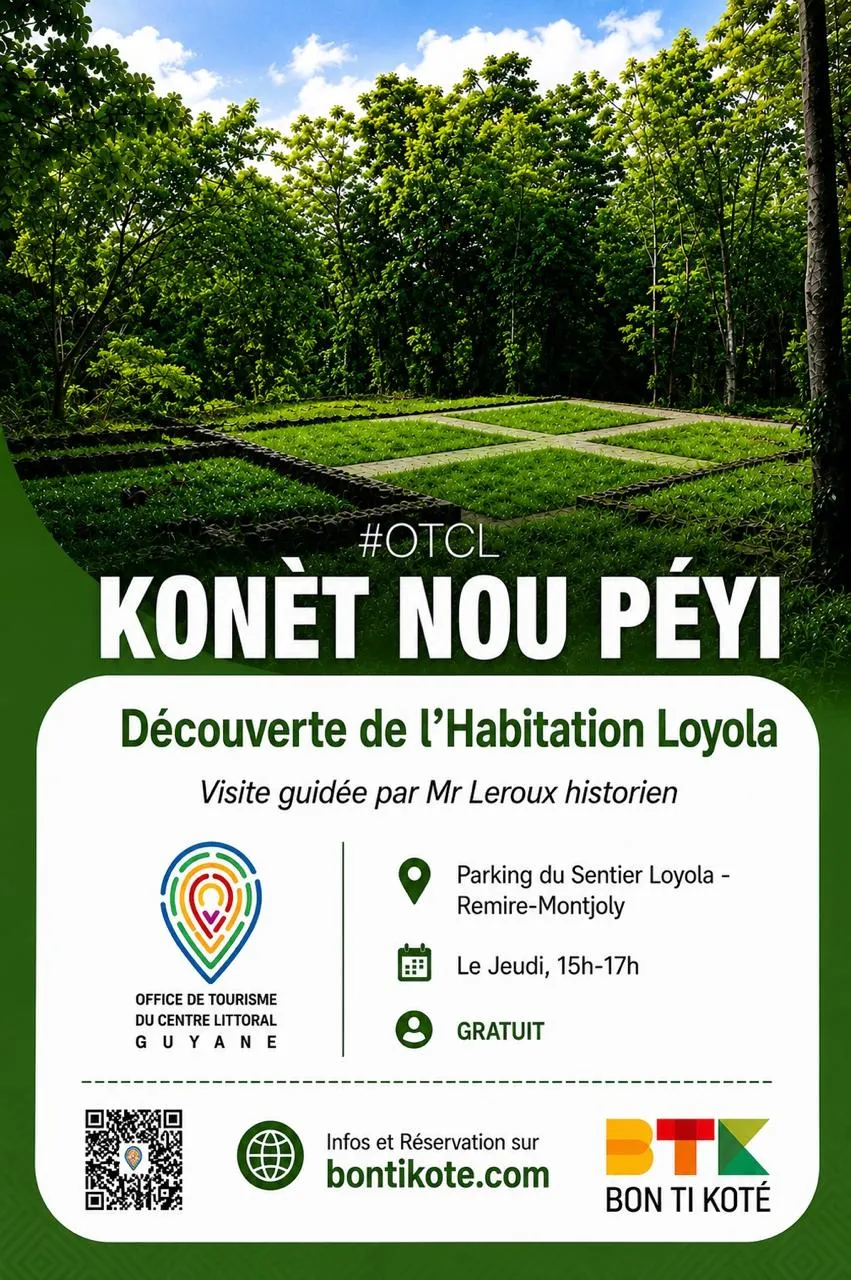Konèt Nou Péyi – Découverte de l'Habitation Loyola , Parking du Sentier Loyola - Remire-Montjoly — photo 1