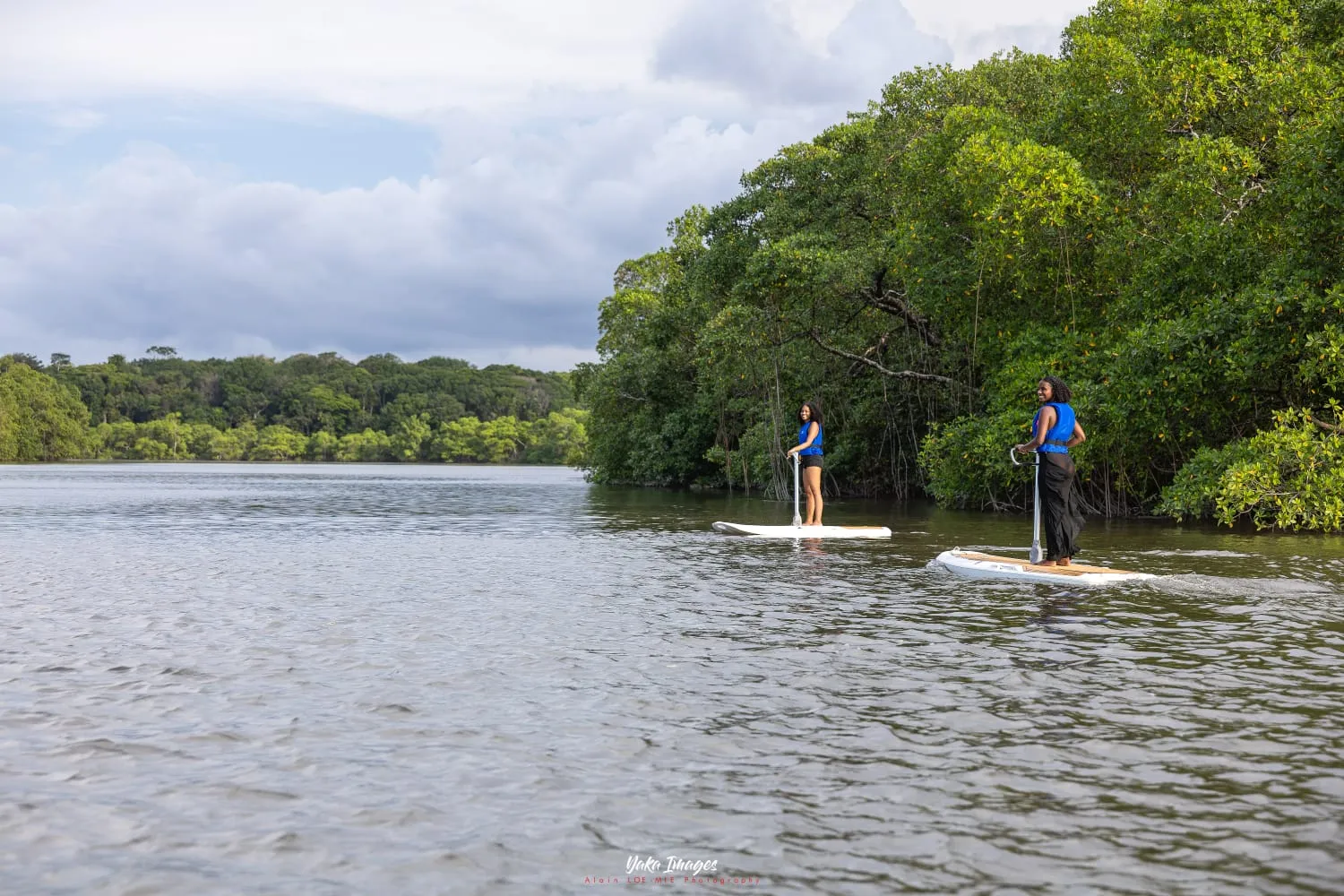 Konèt Nou Péyi – Balade sur la Rivière Montsinéry en trottinette électrique et pédalo, Base nautique de Montsinéry — photo 1