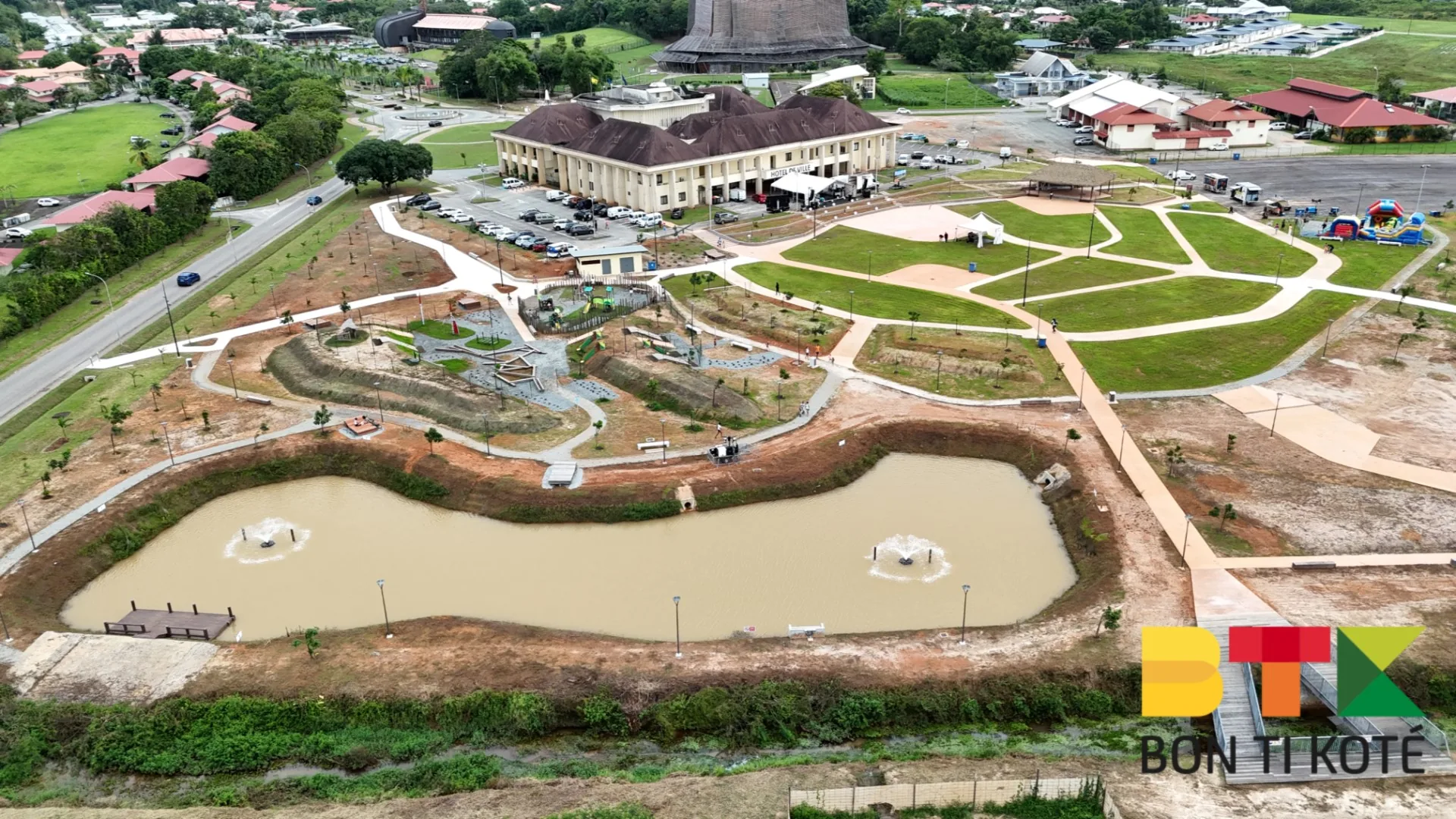 La Nouvelle Place Publique de Rémire-Montjoly : Un Bon Plan Touristique pour une Sortie en Famille en Guyane