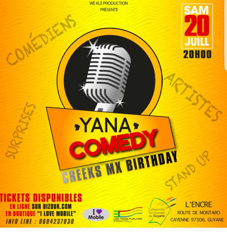 YANA COMEDY EN GUYANE