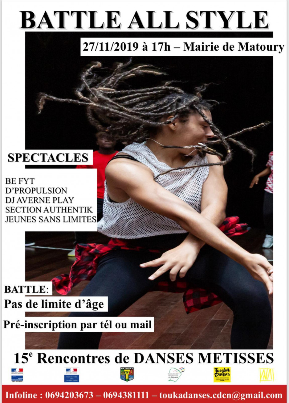 SPECTACLES BATTLE ALL STYLE A MATOURY EN GUYANE