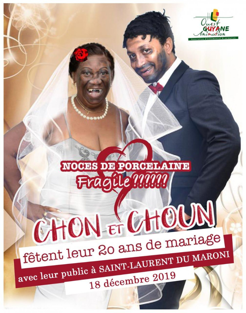 SPECTACLE CHON ET CHOUN 20 ANS A CAYENNE